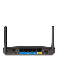 Linksys AC1200 WLAN dualband + router, Smart Wi-Fi app geactiveerd om je netwerk overal te controleren (ea6100), zwart - thumbnail