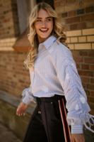 NUKUS Rosa Blouse Stripe | Sky\Kiss - thumbnail