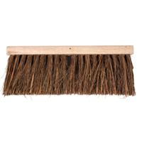 Bezem 41 cm breed natuurvezel haren Talen Tools - Talentools - thumbnail