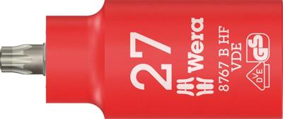 Wera 8767 B VDE HF TORX® Zyklop Bitdop, geïsoleerd, met 3/8"-aandrijving, met vasthoudfunctie, TX 27 x 55 mm - 05004922001 Wera 8767 B VDE HF TORX® Zyklop Bitdop, geïsoleerd, met 3/8"-aandrijving, met vasthoudfunctie, TX 27 x 55 mm - 05004922001