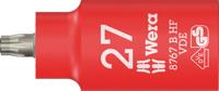 Wera 8767 B VDE HF TORX® Zyklop Bitdop, geïsoleerd, met 3/8"-aandrijving, met vasthoudfunctie, TX 27 x 55 mm - 05004922001 - thumbnail