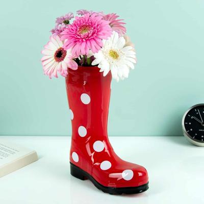 Regenlaars Vaas - Rood
