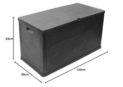 Multibox Wood Antraciet 420 L Toomax - Toomax Multibox Wood Antraciet 420 L Toomax - Toomax