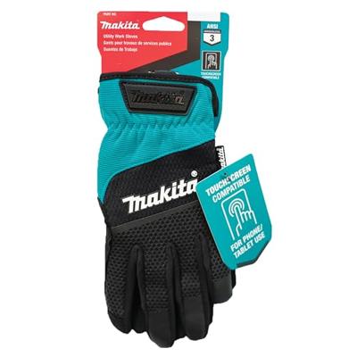 Makita Werkhandschoenen met open manchet | Maat M - P-84654
