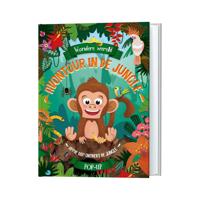 Lantaarn Publishers Wondere wereld pop-up boek - avontuur in de jungle - thumbnail