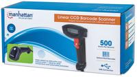 Manhattan 178433 USB-Kit Barcodescanner Kabel 1D CCD Zwart Handmatig USB - thumbnail