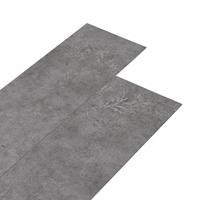 VidaXL Vloerplanken zelfklevend 5,02 m² 2 mm pvc betongrijs - thumbnail