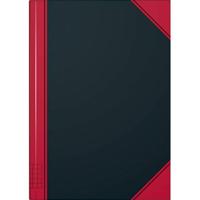 König & Ebhardt Kladde 865524301 Notitieboek Geruit Zwart-rood Aantal paginas: 96 DIN A5 - thumbnail
