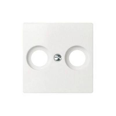 ELSO centrale plaat 266024 antennemast. 2-GATS JOY zuiver wit Meerdere kleuren 1 stuk(s)