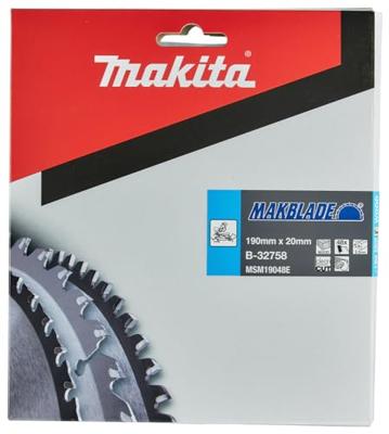 Makita Accessoires Afkortzaagblad | Hout | 190X20X2,2 48T 5G - B-32758