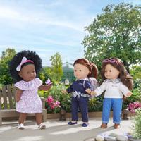 Corolle Ma jumpsuite marineblauw, 36cm - thumbnail