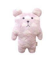 Craftholic knuffel Sloth Clouds 46 x 32 cm polyester wit/roze - thumbnail