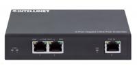 INTELLINET 2-poorts GIGABIT Ultra POE-EXTENDER 60W UM 100M - thumbnail