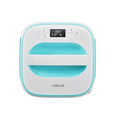 Loklik Easy Heat Press Verwarmingspers Turquoise