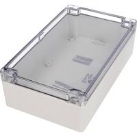 Hammond Electronics 1554RLGY Behuizing 160 x 160 x 45 ABS kunststof Lichtgrijs 1 stuk(s) - thumbnail