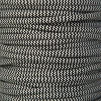 Strijkijzersnoer Zwart/Wit 2-aderig - per lopende meter - thumbnail