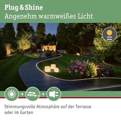 Paulmann Cube 94181 Verlichtingssysteem Plug&Shine Decoratieve LED-lamp LED 6.5 W Warmwit Wit