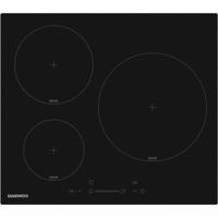 Inductiekookplaat - DAEWOO - 3 branders - 60 cm - Zwart - thumbnail