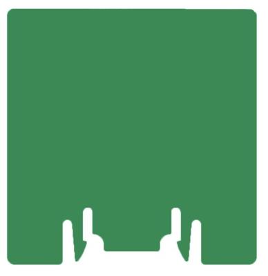 Weidmüller 1190330000 Scheidingswand Beige 50 stuk(s)