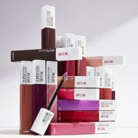 Maybelline SuperStay Matte Ink Lipstick - 25 Heroine - Rood - Matte, Langhoudende Lippenstift - 5 ml - thumbnail