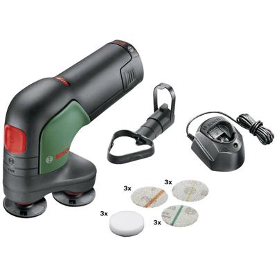 Bosch Groen EasyCurvSander 12 Accu Schijfschuur- en polijstmachine | 12 V | 2,5 Ah accu + Oplader | In doos - 06039C9002