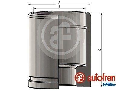 Zuiger, remklauw D025376 Zuiger, remklauw D025376