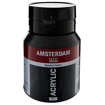 Royal Talens Amsterdam Acrylverf 500 ml - Oxydzwart 735