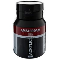 Royal Talens Amsterdam Acrylverf 500 ml - Oxydzwart 735 - thumbnail