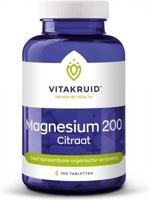 Vitakruid Magnesium 200 citraat 90 Tabletten - thumbnail