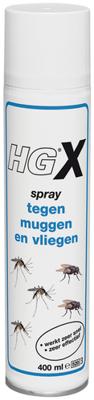 HGX spray tegen muggen en vliegen 400ml