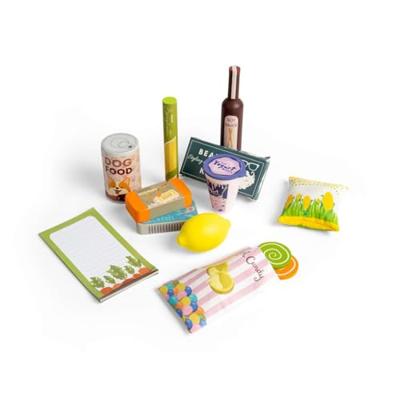 Bigjigs houten boodschappen speelset, 17dlg. Bigjigs houten boodschappen speelset, 17dlg.