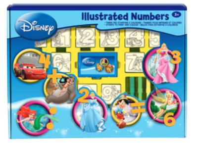 Stempels Multiprint Illustrated Numbers