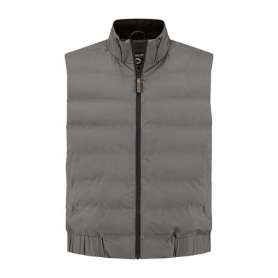Travelin' Men - Bodywarmer - Dark Grijs - Maat M