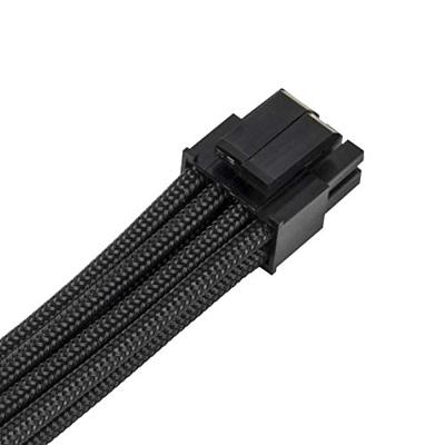 SilverStone 1 x 8 pin (4+4) EPS SST-PP07E-EPS8B kabel SilverStone 1 x 8 pin (4+4) EPS SST-PP07E-EPS8B kabel