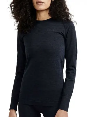 Craft 1911168 Core Dry Active Comfort Ls Wmn - Black/box - XS Craft 1911168 Core Dry Active Comfort Ls Wmn - Black/box - XS