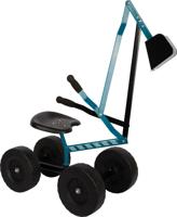 Small Foot - graafmachine met wielen blauw - thumbnail