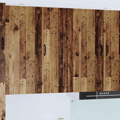 Keukenkast aan de muur Oud Hout 50 x 31 x 100 cm Bewerkt hout Keukenkast aan de muur Oud Hout 50 x 31 x 100 cm Bewerkt hout