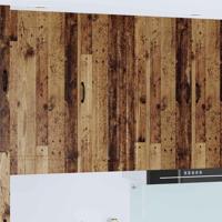 Keukenkast aan de muur Oud Hout 50 x 31 x 100 cm Bewerkt hout - thumbnail