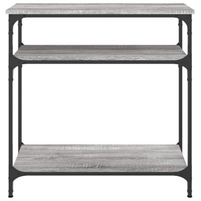 Wandtafel 75x29x75 cm bewerkt hout grijs sonoma eikenkleurig Wandtafel 75x29x75 cm bewerkt hout grijs sonoma eikenkleurig