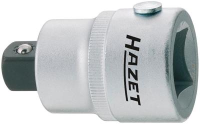 HAZET Verloopstuk 1058-2 · 3/4 inch (20 mm) vierkant hol · 1/2 inch (12,5 mm) vierkant massief · Lengte: 52,3 mm
