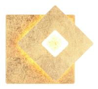 Trio Richtbare wandlampLeano vierkant 18 x 18cm - 240319179 - thumbnail