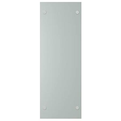 VidaXL Haardhoutrek 40x35x100 cm gehard glas wit
