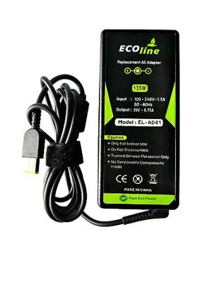EcoLine - Oplader / AC Adapter - Compatibel Met De Lenovo IdeaPad Gaming L340-15 L340-17 15ARH05 15IMH05 Legion Y520 Y530 - 20V 6.75A 135W