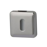 Hardbrass Sleutelrozetten Qbe - chroom - thumbnail