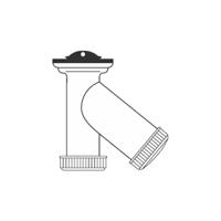 Washbasin Siphon Mirtak PVC - thumbnail