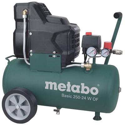 Metabo Basic 250-24 W OF Pneumatische compressor 24 l 8 bar