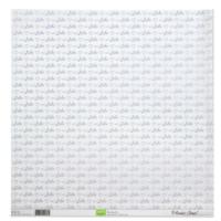 Mundart Stempel • vellum papier duitse tekst "alles liebe" - thumbnail