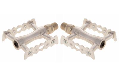 FK212 Aluminium Track Pedalen - Zilver FK212 Aluminium Track Pedalen - Zilver