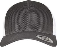 Flexfit FX6360T 360° Omnimesh 2-Tone Cap - Charcoal/White - One Size - thumbnail