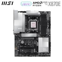 MSI PRO X870E-P WIFI AM5 ATX MB Moederbord Socket AMD AM5 Vormfactor ATX Moederbord chipset AMD® X870 - thumbnail